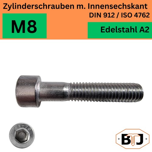 Zylinderschrauben - m8,