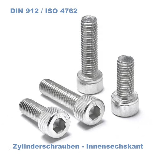 Zylinderschrauben din 912 - zylinderschrauben,